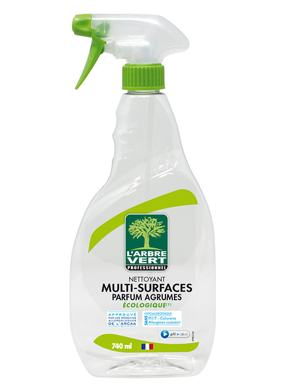 Nettoyant multi-usages écologique multi-surfaces